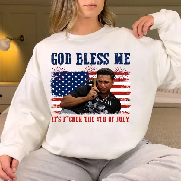 God Bless Me Its Fuking The 4th Of July Shirt, 4th Of July Shirt , Graphic Shirt, Graphic Tee, Unisex Fashion, Full Color, Full Size, For Men, For Women
