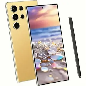 25Ultra Android Smartphone, 6.8 Inch Dual 108MP+48MP Cameras, Long-Lasting 6800mAh Battery, Fast Charging, OTG Function, Facial Recognition Unlocking, Stylus, 12GB RAM +512GB ROM, 5G Network Android 14 OS, Unlock Cellphone for