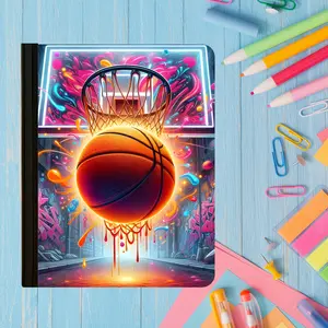 Composition Notebook - Basketball