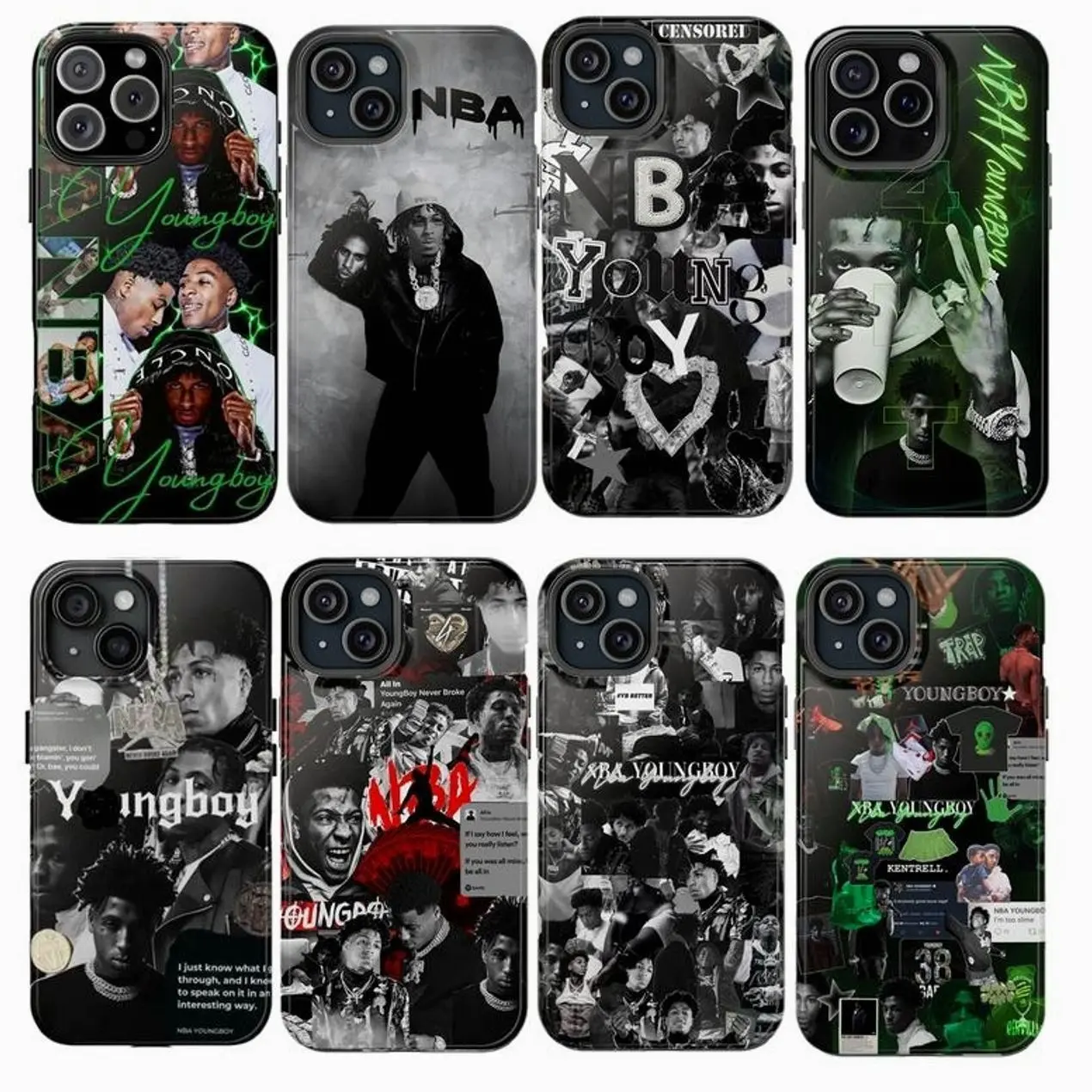 Y-Youngboy Slime MASA Tour 2025 Phone Case, Never Broken Again Y0ungBoy – MASA Tour 2025, Compatible with iPhone X, 11, 12, 13, 14, 15 & more