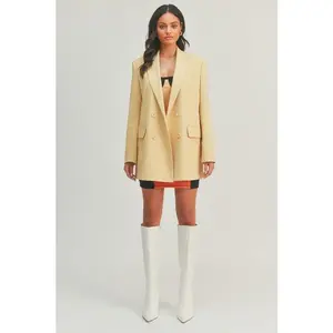 Posh Yellow Blazer