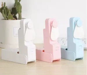 Foldable Handheld Mini Fan | Rechargeable Portable Desk Fan | 290° Adjustable USB Cooling Fan for Travel & Office