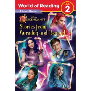 USED-World of Reading: Descendants 4-In-1 Reader: Stories from Auradon and Beyond by Behling, Steve (Paperback)