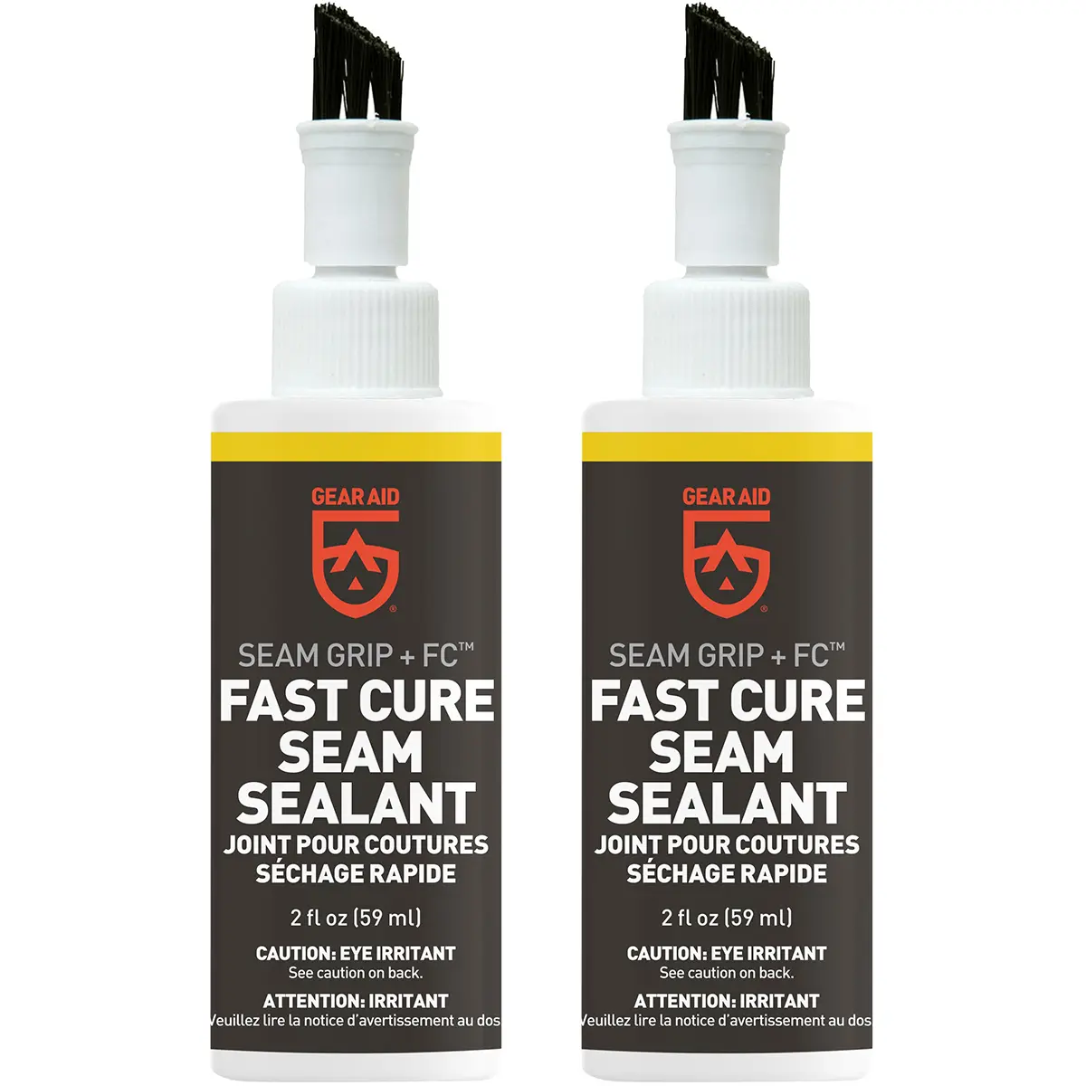 Gear Aid Seam Grip 2 oz. FC Fast Cure Waterproof Tent Seam Sealant - 2-Pack