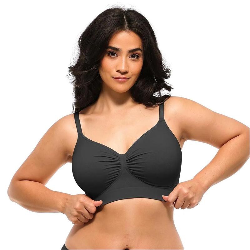 Shapellx Bare Essentials Skin Flow Smooth Unlined Wireless Bra