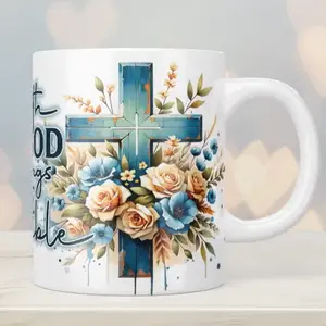 Christian Mug Bible Coffee Mug, 11oz 15oz Christian Quotes Coffee Cup, Christian Gifts