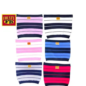 FB County Women Charlie Brown Tube Top Womenswear Multicolor Sleeveless Strapless