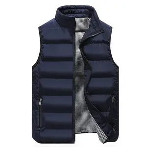 BIGWIG men’s autumn–winter jacket; sleeveless vest; ultra‑light down jacket; men’s down vest; casual slim vest; warm and comfortable; men’s autumn–winter jacket cotton vest; warm sleeveless jacket; vest