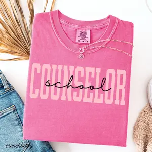 Counselor Shirt School Counselor Gift School Counselor T Shirt Comfort Colors Back To School Shirt Counselor Appreciation Gift Mental Health