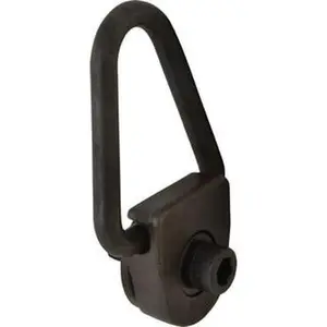 American Drill Bushing 4,000 Lbs. Load Limit, Side Pull Hoist Ring 5/8-11 Inch Thread Size, 1-1/2 Inch Diameter Ring 36320