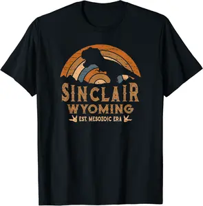 Sinclair Wyoming WY Dino Dinosaur Paleontology T-Rex T-Shirt - Diegoort Shop 81B09HJXRXCF
