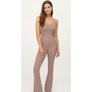 Yogalicious LUX Flare Jumpsuit with Inner Bra