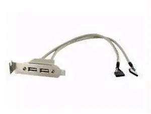 StarTech Usbplatelp 2 Port Usb Lp Slot Plate Adapter