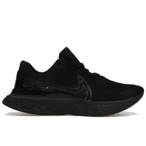 Nike Men's React Infinity Run Flyknit 3 Triple Black Running Shoes, from StockX