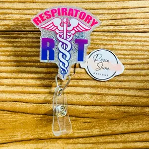 Respiratory Therapy RT Badge Reel