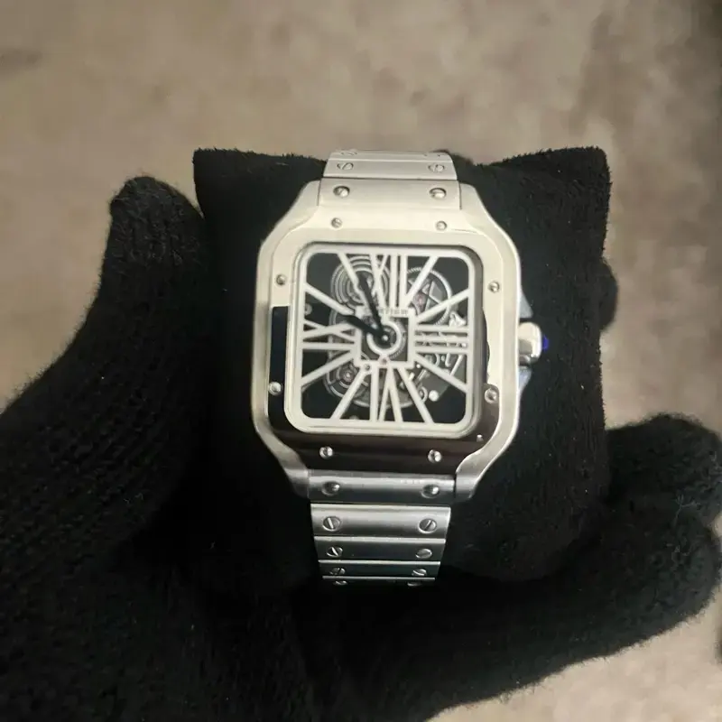 Tourneau Luxury Genuine Steel Watch - Elegant Design and Authentic Material