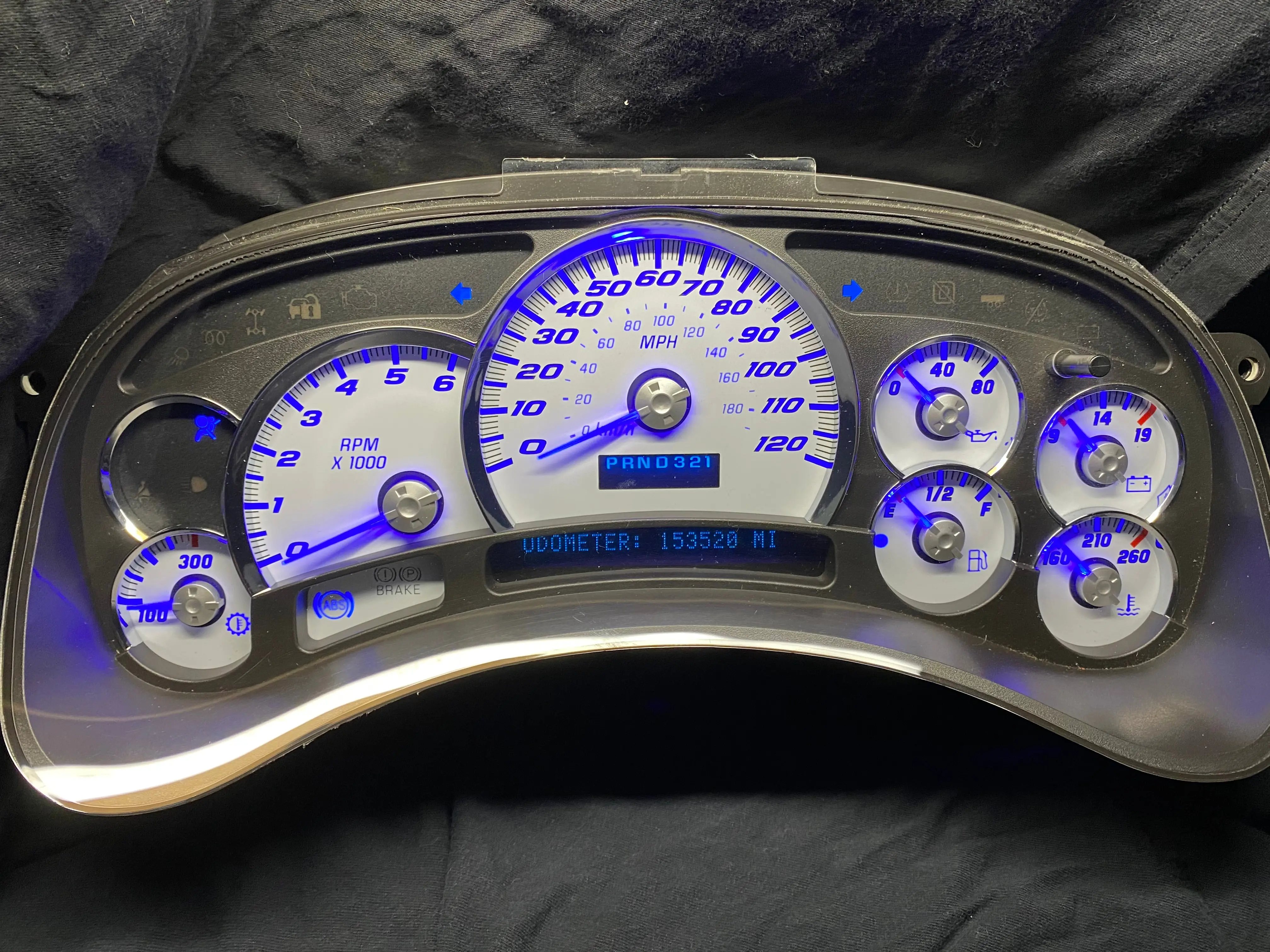 Blue 2003-2007 Performance Cluster – Plug & Play Rebuilt