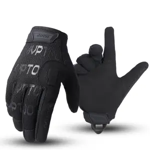 Protective Sports Gloves Breathable Anti-Slip Touchscreen Outdoor Protective Gear Full Finger Gloves for Cycling Working Motorcycle Sports Safety Gloves Riding Glove