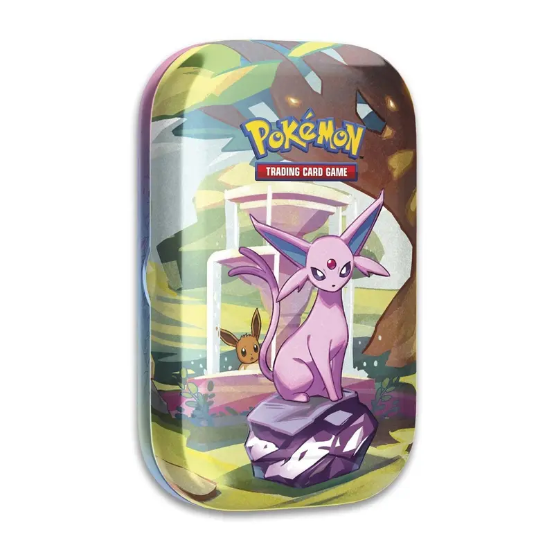 Pokemon Prismatic Evolutions Mini Tin