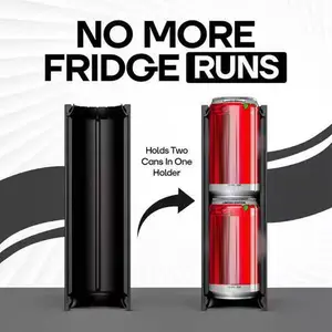 Insulated Can Holder Reusable Double Layered Universal Home Supplies Can Cooler Sleeve for Home Kitchen Dining Beer Coffee