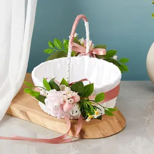 Simulation Flower Basket For Weddings And Anniversaries Decoration Perfectly For Holiday Banquet Parties Decorating
