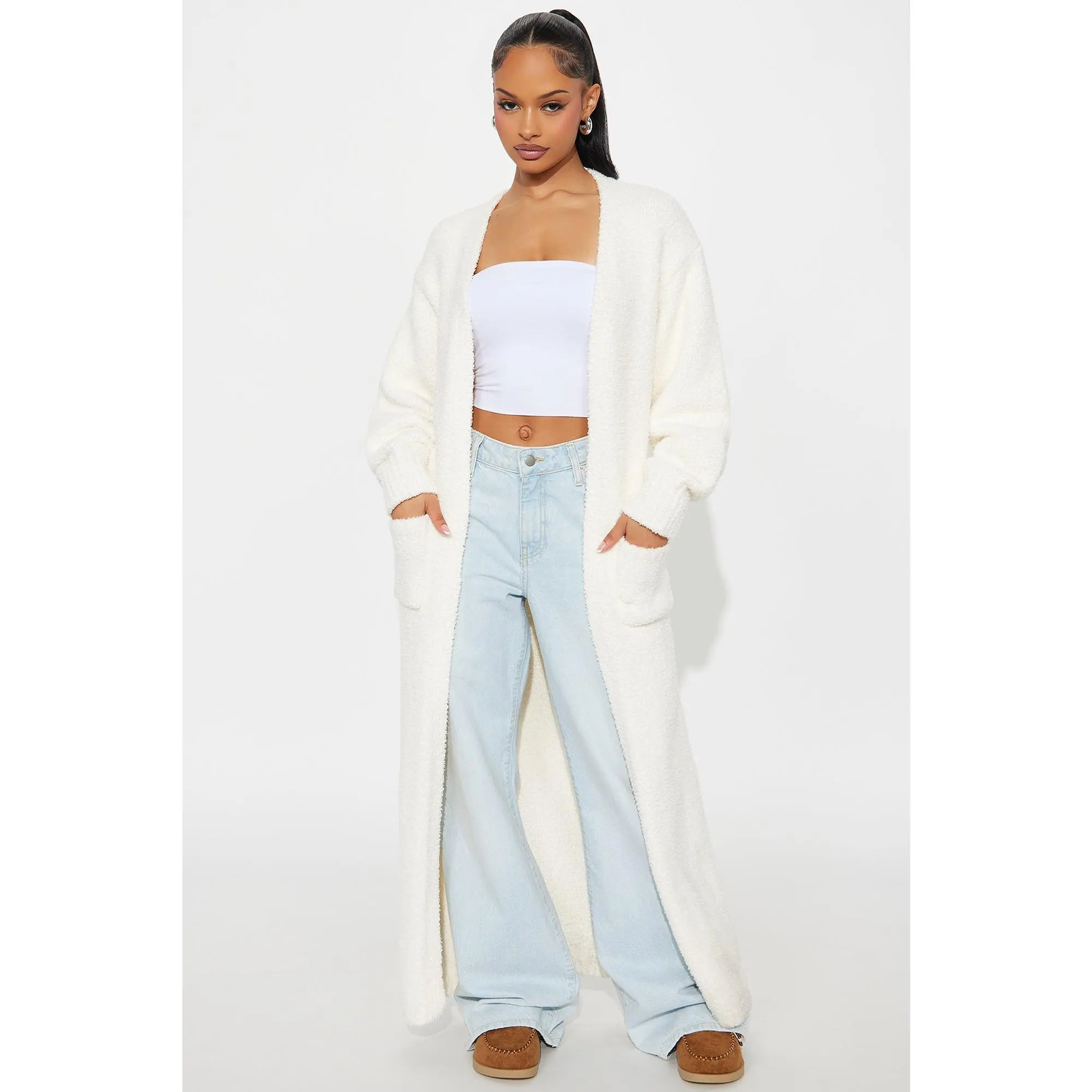 Living In It Cardigan - Ivory Living In It Cardigan - Ivory