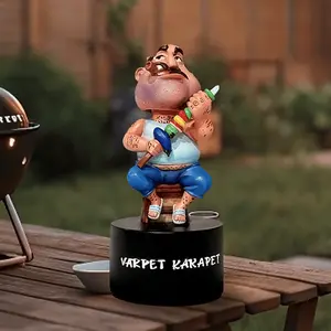 VARPET KARAPET Talking Armenian Bobblehead - Hand-Painted Ceramic Collectible with Exclusive Sound Bites & Armenian Quotes for Family Fun & Gift Ideas
