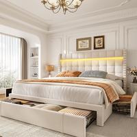 3 Drawer Beige-With LEd（Hot）