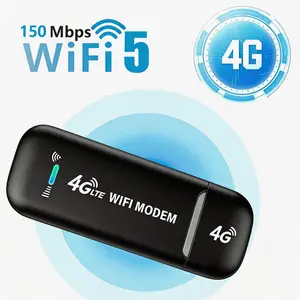 Smart 4G LTE EU Standard Mobile WiFi Hotspot, 150Mbps High-Speed Pocket WiFi, Wide Coverage Signal, Easy to Carry, for European Business, Family Daily, Temporary Network, Outdoor Activity