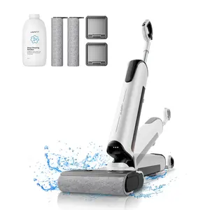 Uwant Wet Dry Vacuum Cleaner, Self Cleaning System,180°Lay-Flat Smart Cordless Vacuum Mop, 40 Minutes Long Runtime,Dual-Sided Edge Cleaning,18000kpa Powerful Suction for Hard Floors