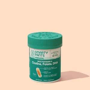 SmartyPants Prenatal Plus Multivitamin Capsules, 60 Count