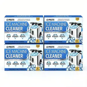 Ice Machine Cleaner Maker Descaler - 24 ACTIVE Clean Tablets Compatible with Frigidaire, Opal, GE Profile, Kitchenaid, Nickel Safe Scale Remover for Countertop, Nugget Ice Makers  Bulk 1 Year Supply