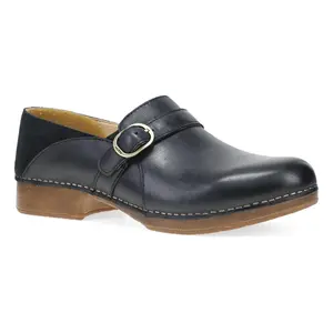 Margaret Black Burnished Calf