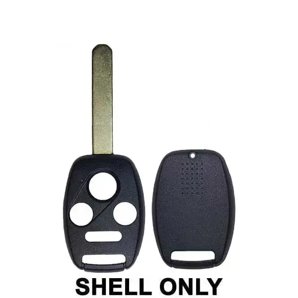 Replacement Head Key Shell Only for 2005-2013 Honda Civic, Honda Accord - PN: OUCG8D-380H-A, MLBHLIK-1T, HO01, Car Interior Accessory