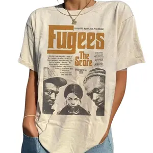 Vintage Lauryn 90s The Fugees The Score Fan Classic 90s 2000 Unisex Shirt Menswear Top