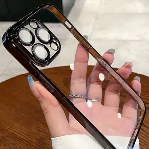 Designed for iPhone 17 Pro Max Case Magnetic, Compatible with Magsafe, Transparent Anti-Scratch Back Shockproof Slim Thin Phone Cases Cover