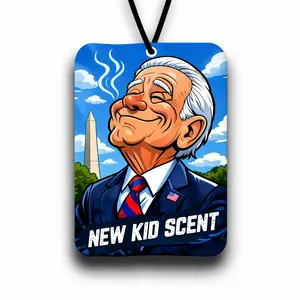 Sleepy Joe "New Kid Scent" Car Air Freshener - Funny Political Gag Gift