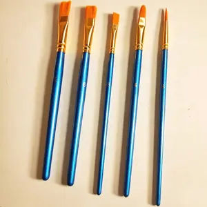 5PCS Professional Painting Brushes Set, Portable Art Supplies, Ideal for Artists, Easy to Carry, Perfect for Sketching & Drawing