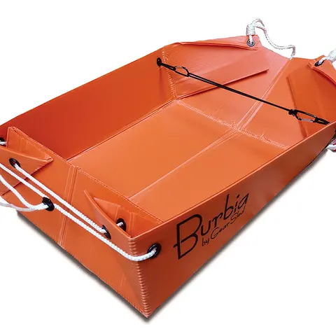 Gear Sled - Haul your summer fun stuff in this ultralight folding sled. Glides over grass, sand and snow.