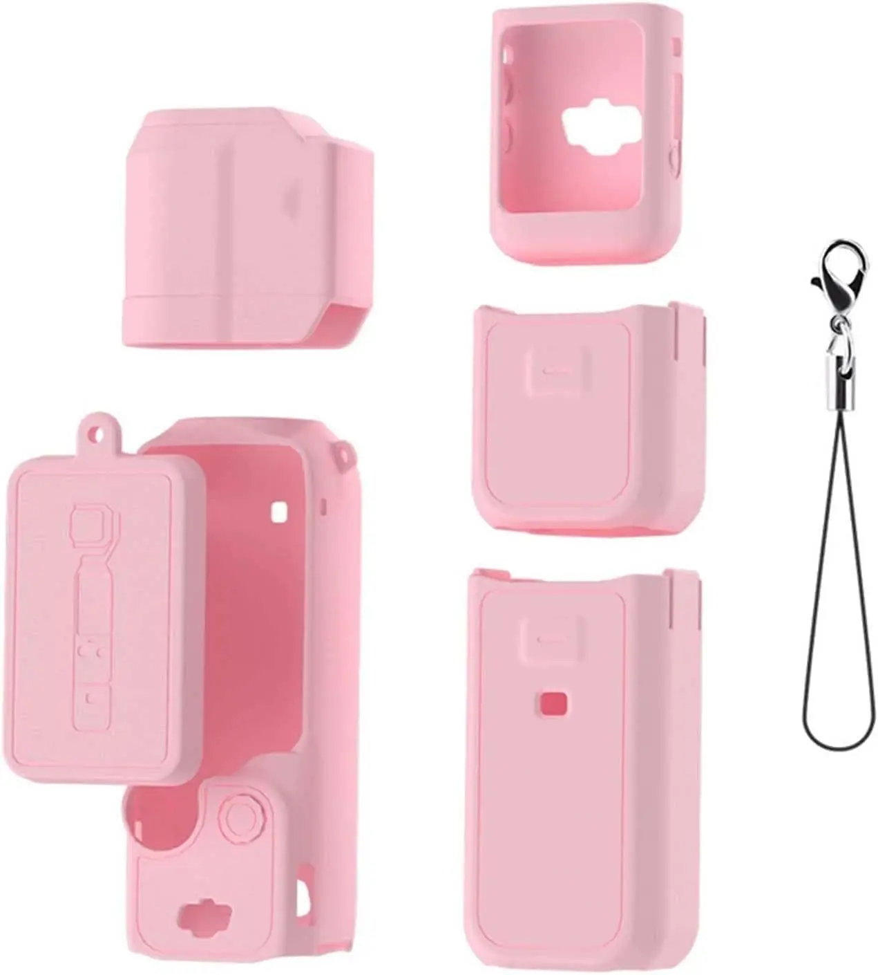 BRDRC 1 PC Silicone Case for DJI Pocket 3, Scratch-Resistant Camera Gimbal Protective Case, Camera Accessories #GLOBAL PICKS