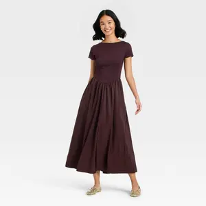 Women's Backless Knit Maxi Dress - A New Day