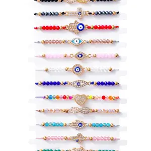 12 Piece Evil Eye Bracelets Amulet Braclets