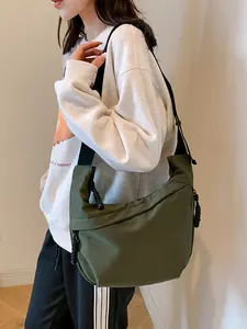 Women's Summer Fashion  Nylon Crossbody Bag, work bags for women, shoulder bags,Casual Large Capacity Zipper Bag for Work & Daily Use, Lightweight Crossbody Bag