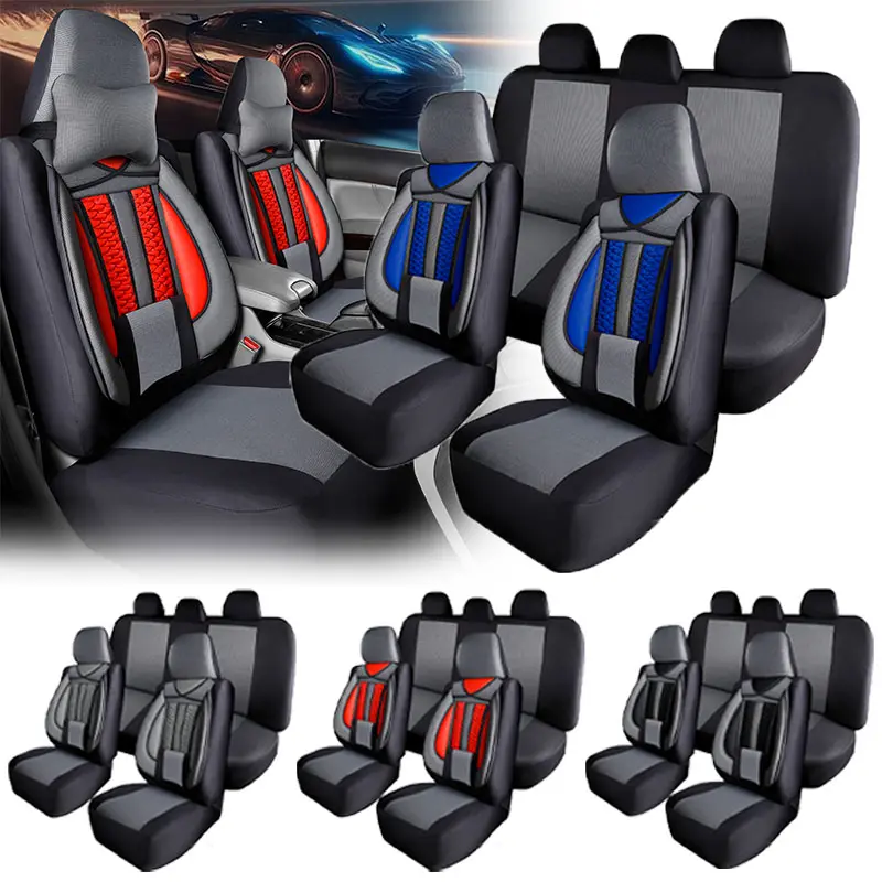 Vehicle-Specific Perfect Fit Seat Cushions for Toyota Tacoma - Polyester Automotive Interior Accessories for Daily Driving Comfort & Support