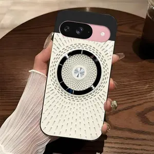 Perfect tech gift! Luxury Magnetic Phone Case for Google Pixel 9, Sleek Geometric Design for Men & Women — 975 tiktokshopspringglowup