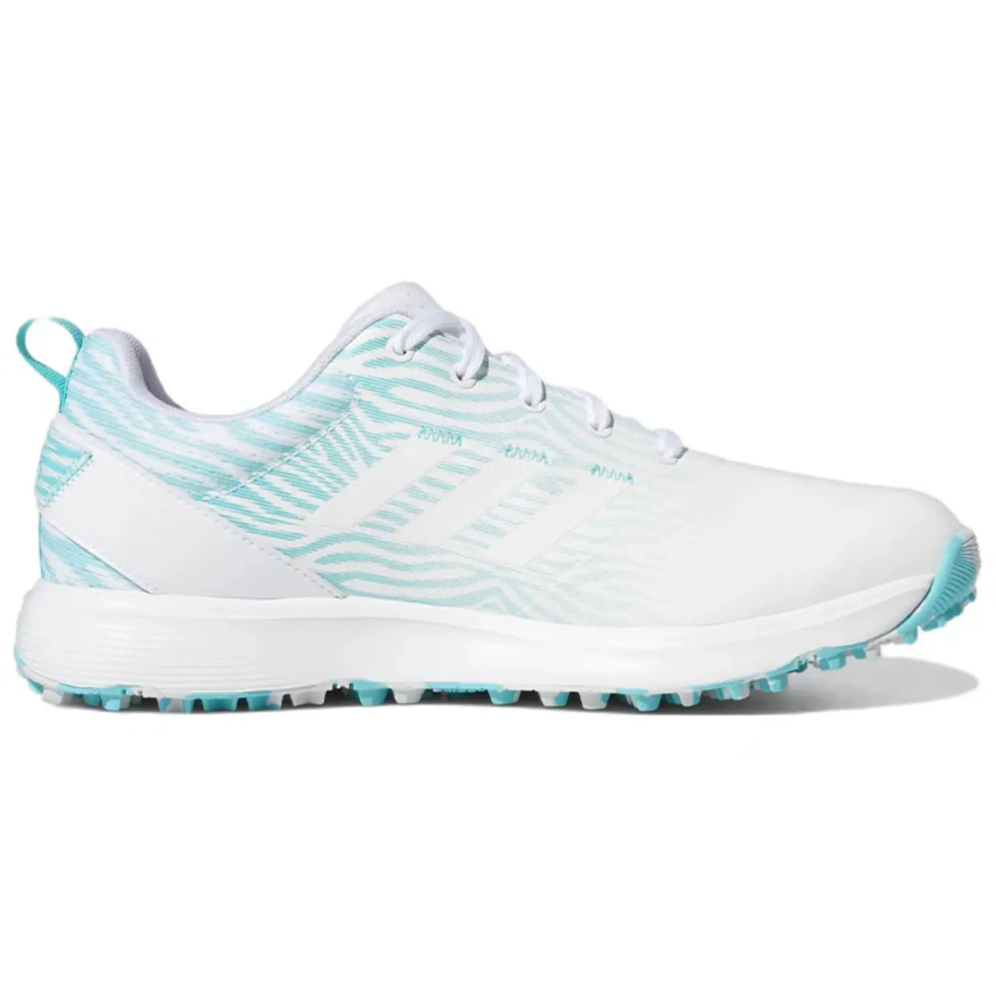 Adidas Women's S2G SL Spikeless Golf Shoes – Lightweight Golf Sneakers for Women, Waterproof Comfort, Lace-Up Athletic Golf Footwear, Cushioned Midsole, Durable Rubber Outsole, On-Course & Everyday Wear, White/Black, Genuine adidas Performance Shoes