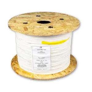 Acome N7910D Indoor Aramide Reinforced Fiber Optical 2.8mm Drop White Cable 1000m/3280ft