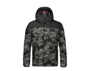 Invicta Joey Hip-Length Men Puffer Jacket Anthracite/Dark Grey