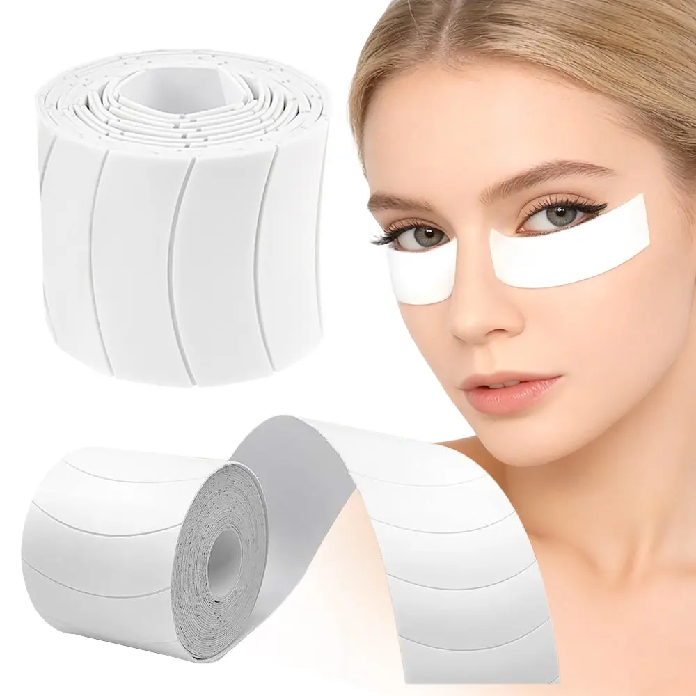 110pcs Eyelash Extension Pads Pre-Cut Foam Lash Tape U-Shaped Eyelash Transplant Eye Patch Makeup Cosmetic Beauty Tool