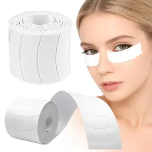 110pcs Eyelash Extension Pads Pre-Cut Foam Lash Tape U-Shaped Eyelash Transplant Eye Patch Beauty Tool